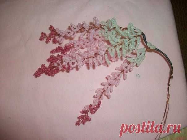 Глициния из бисера | Женский журнал