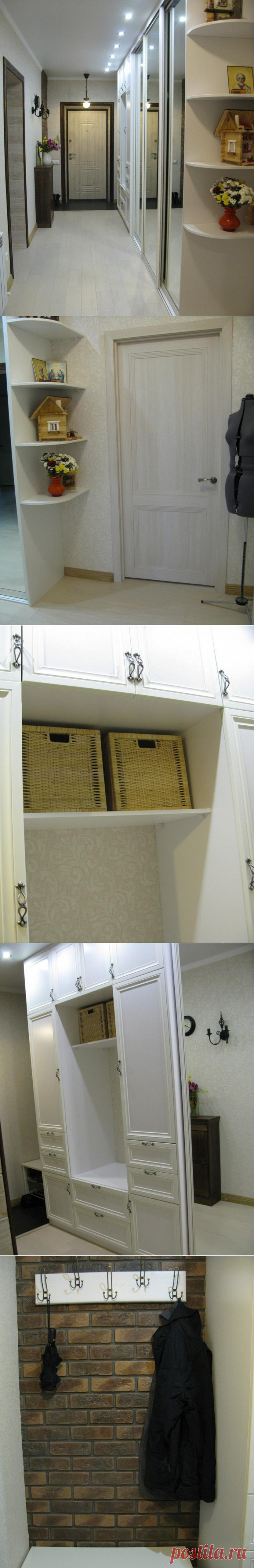 Длинный и очень удобный коридор