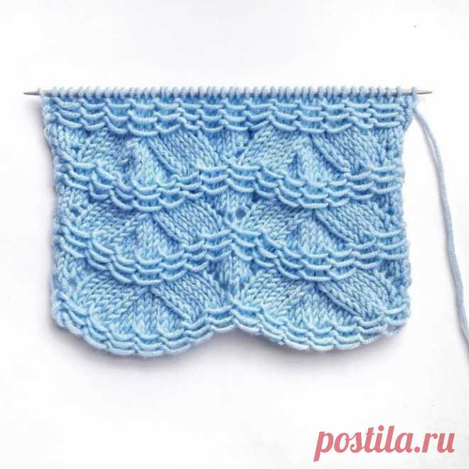 ​Узор спицами 