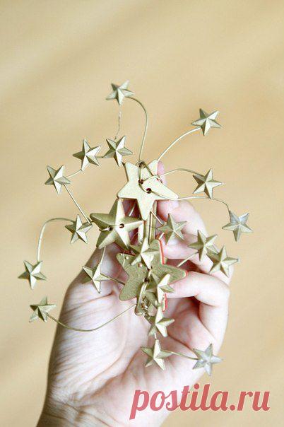 Мастерим эффектную заколку для волос