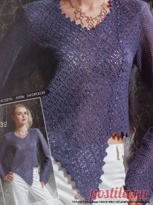 Моя работа Пуловер 