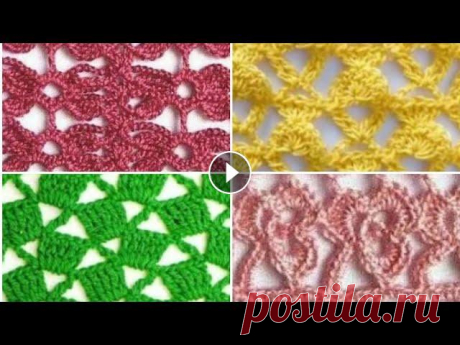 Легкие воздушные узоры крючком со схемами для весеннего вязания NEW Videos Daily! Please SUBSCRIBE! #узорыкрючком#узорыкрючкомсхемы #вязаниекрючкомузоры #узоркрючкомописание #узорыкрючкомсо #узорыкрючкомсосхемами #...