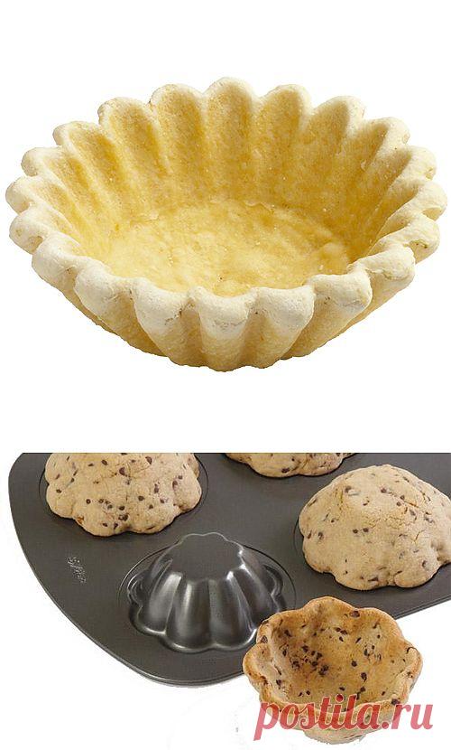 Еще один способ,как испечь тарталетки .