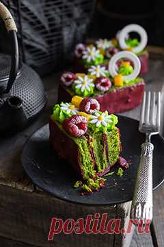 Современные десерты, пирожное 