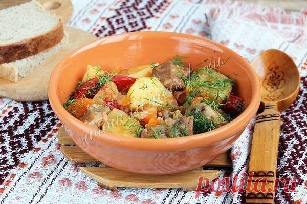 Сытное, вкусное, простое и очень домашнее жаркое в мультиварке Не пожалеете!