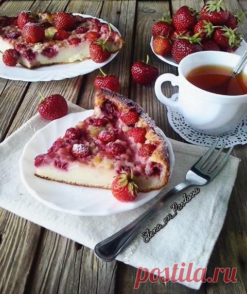 Летний клафути с клубникой / 7dach.ru