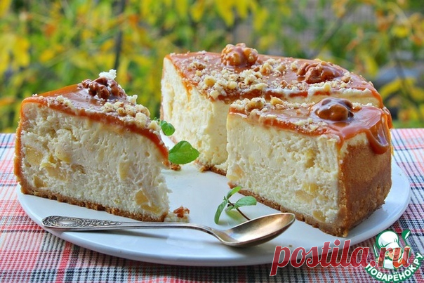 Сладко-соленый чизкейк 