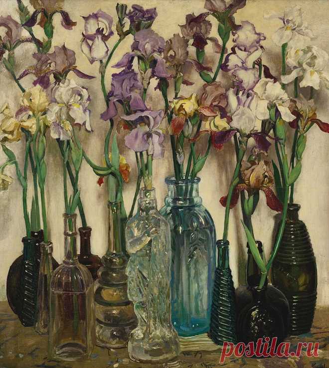 «Новое использование ромовых бутылок» (Rum Row), 1922 г.

Фредерик Джад Вог (Frederick Judd Waugh; 1861-1940) — художник-маринист из Соединённых Штатов, также мастер цветочных натюрмортов.