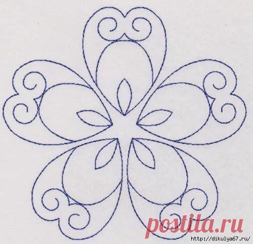Узоры для вышивки,росписи