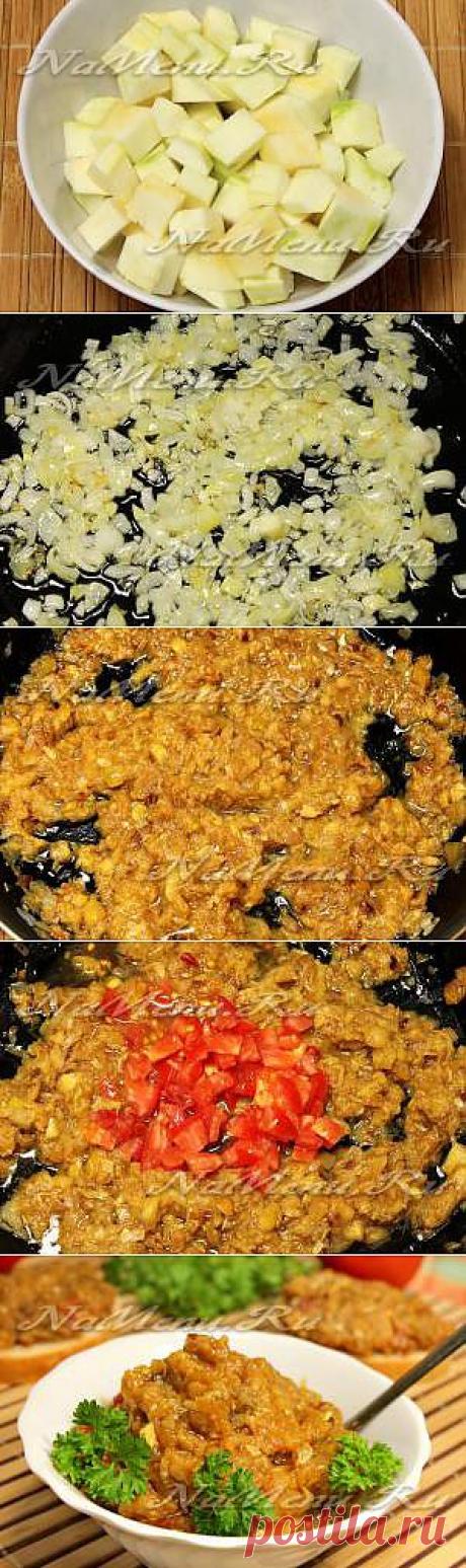 Домашняя кабачковая икра с баклажанами