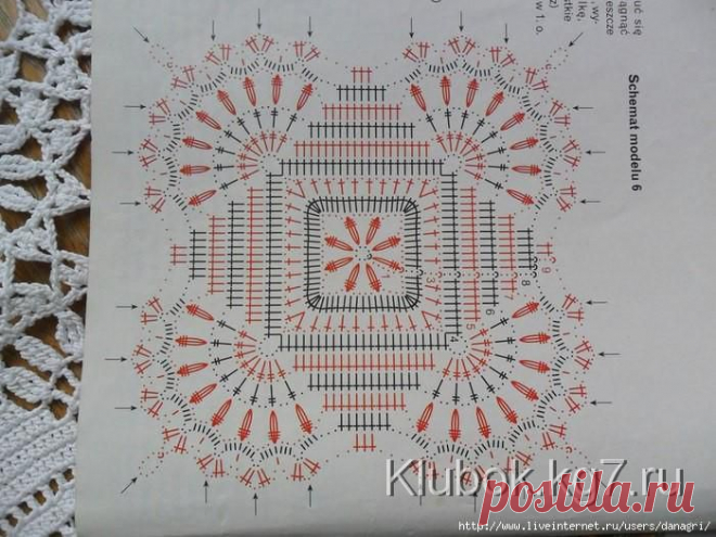 КРАСИВАЯ СКАТЕРТЬ | Клубок