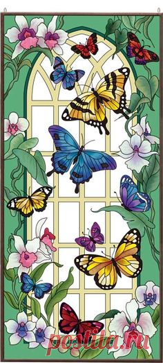 Art Panel-APM605R-Butterfly Garden - Butterfly Garden