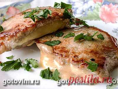 Отбивные с сыром. Фото-рецепт / Готовим.РУ