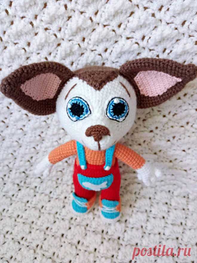 PDF Малыш Барбоскин крючком. FREE crochet pattern; Аmigurumi doll patterns. Амигуруми схемы и описания на русском. Вязаные игрушки и поделки своими руками  #amimore - Собака, пёс, собачка, щенок, пёсик, dog, puppy, cachorro, perro, cachorrinho, chien, hund, welpe, pies, koira, koer, psa. Amigurumi doll pattern free; amigurumi patterns; amigurumi crochet; amigurumi crochet patterns; amigurumi patterns free; amigurumi today.