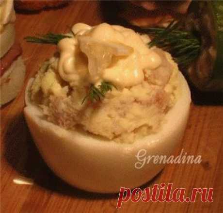 Канапе "Соленая нежность" » Кулинарные рецепты с фото, кулинария на Вкусняшка.ру