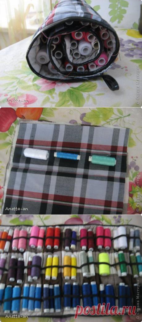 Органайзер для ниток | Страна Мастеров