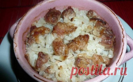 Рисовая каша в горшочке - пошаговый рецепт с фото на Повар.ру