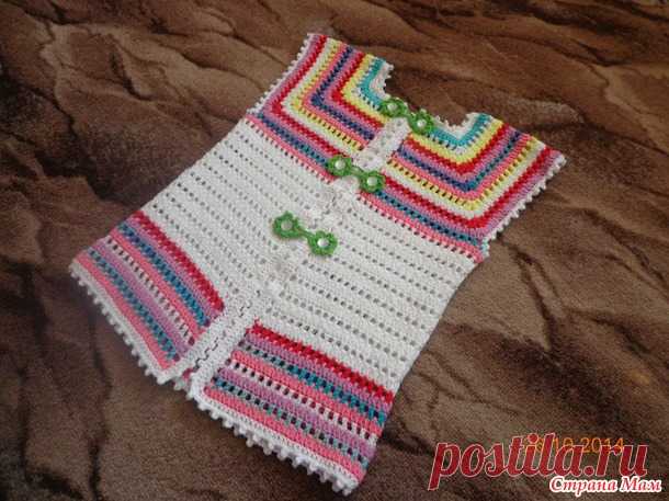 Жилеточка для доченьки 