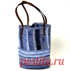Сумки из джинсов / Переделка джинсов / ВТОРАЯ УЛИЦА