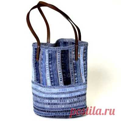 Сумки из джинсов