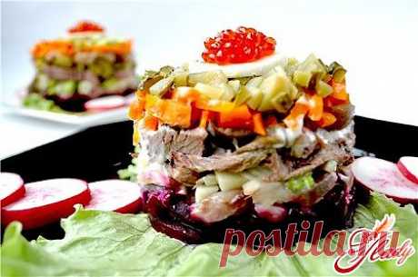 Салат из свеклы: рецепт приготовления