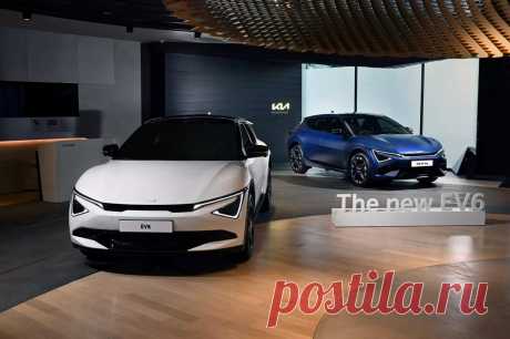 Kia EV6 Sports 2025: салон, фото, характеристики