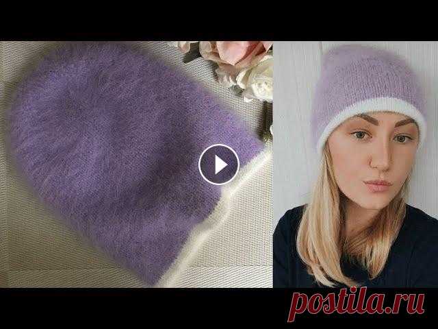 ДВОЙНАЯ, ДВУСТОРОННЯЯ  ШАПОЧКА БИНИ! ПРОСТО, БЫСТРО И КРАСИВО! KNITTED HAT ИДЕАЛЬНЫЙ МЕТОД СОЕДИНЕНИЯ НИТЕЙ ПУХА НОРКИ МАГАЗИН ПРЯЖИ ПУХ НОРКИ- МОЙ ИНСТАГРАМ - Дорогие рукодельницы : если Вам понравилось видео ставьте лайки, ...