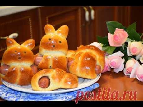 Сдобные зайчики ✧ Сосиски в тесте
