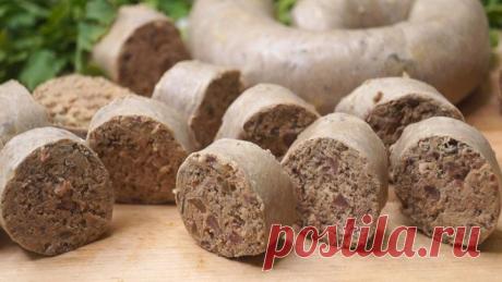 Самая вкусная колбаса по-деревенски Ливерная. Быстро и Просто!