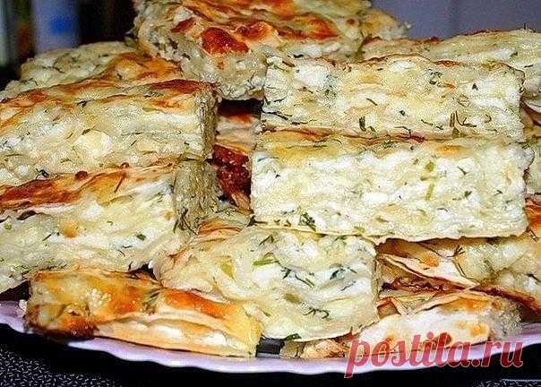 МЯГКАЯ АЧМА С УКРОПОМ. Сложно устоять, когда на столе такая вкуснота