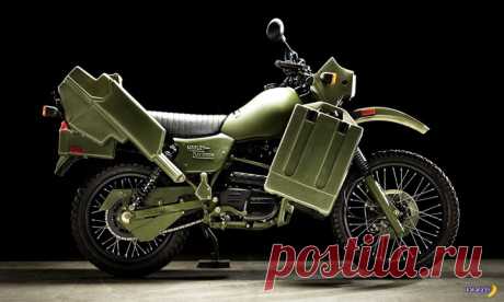 1999 Harley-Davidson MT500 Military | Чёрт побери А кому редчайший мотоцикл? В далеком 1999 году американская армия разместила заказ на армейскую версию мотоцикла, который должен был удовлетворять ряду жестких требований и иметь возможность работать в суровых условиях, в том числе пустыни. Для байка требовался пластиковый кофр для оружия, плюс крепления для ящиков с патронами, надежный и неприхотливый двигатель, высокая выживаемость и ремонтропригодность. Компания Harley-D...