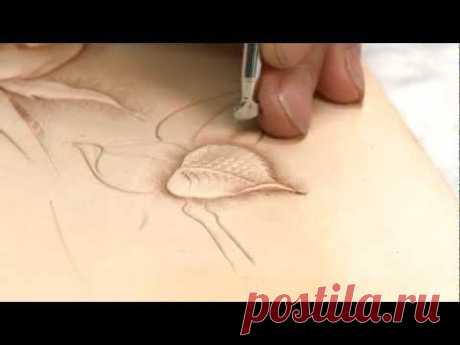 Carving a Leathercraft Leaf - Part 5