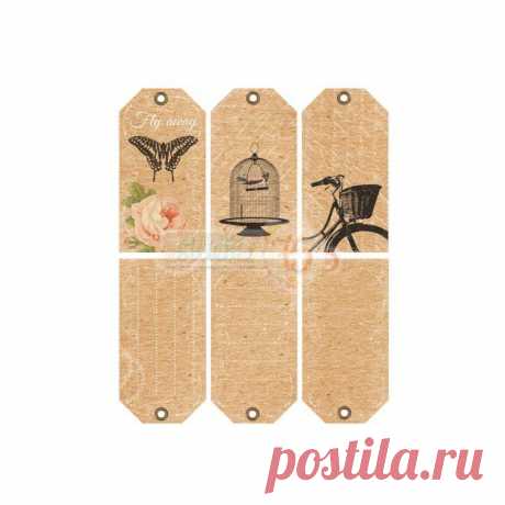 Studio75 / Craftlove tagi - papier 10x16,5cm - Artimeno