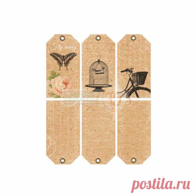 Studio75 / Craftlove tagi - papier 10x16,5cm - Artimeno