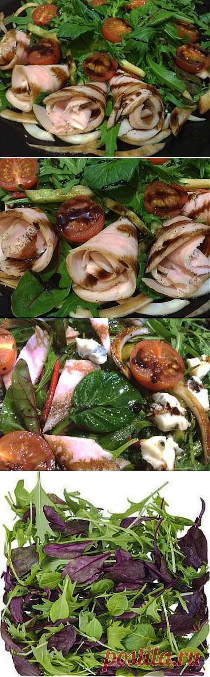 ТЕПЛЫЙ САЛАТ «ОКИНАВА» | 4vkusa.ru