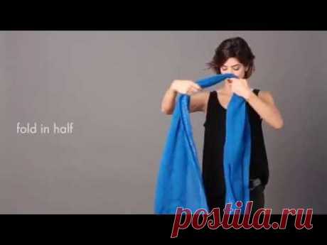 Как носить палантин. Как завязать палантин на шее, на голове