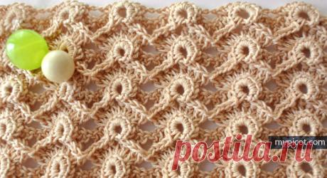 Очень красивые узоры крючком