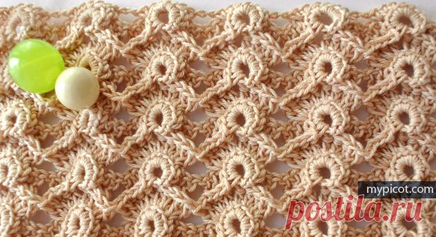 Очень красивые узоры крючком