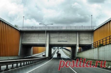 Акведук Велувемеер, Нидерланды. - Путешествуем вместе