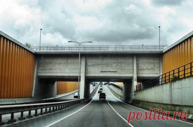 Акведук Велувемеер, Нидерланды. - Путешествуем вместе