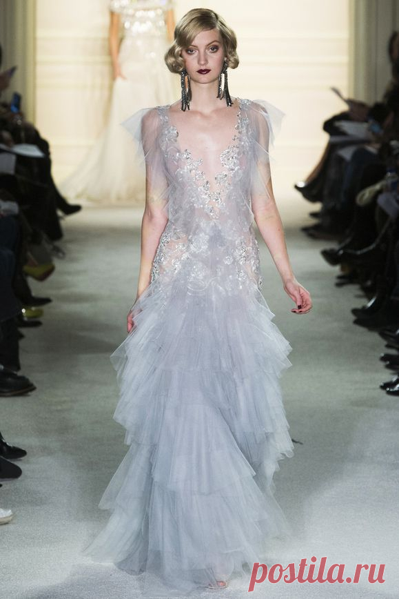 Великий Гэдсби: показ Marchesa, осень-зима 2015/2016 | Glamour.ru