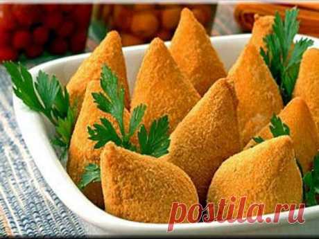 Пирожки кошинья (Coxinha) — это популярное бразильское блюдо — Вкусные рецепты