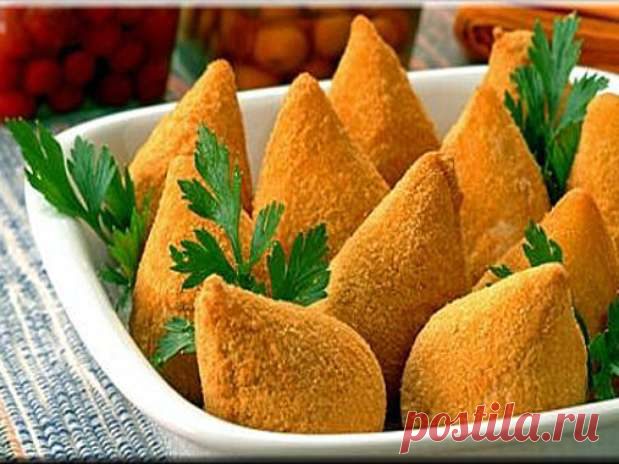Пирожки кошинья (Coxinha) — это популярное бразильское блюдо — Вкусные рецепты
