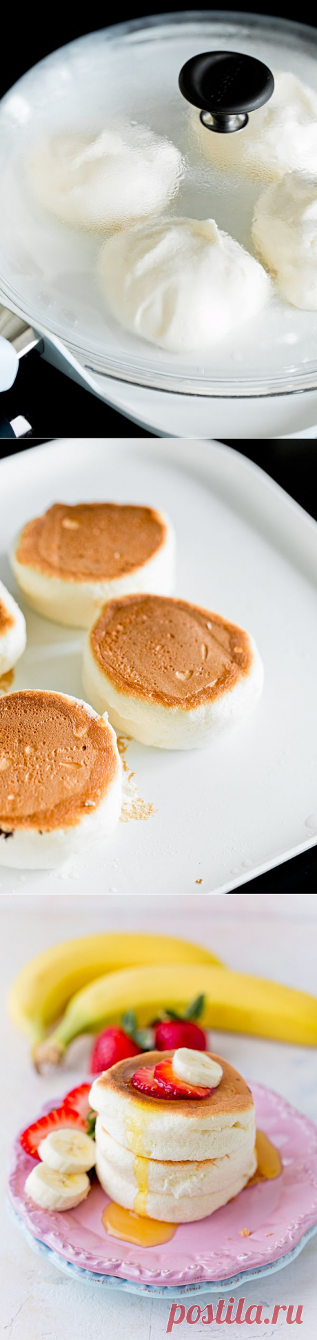 пушистые японские оладьи