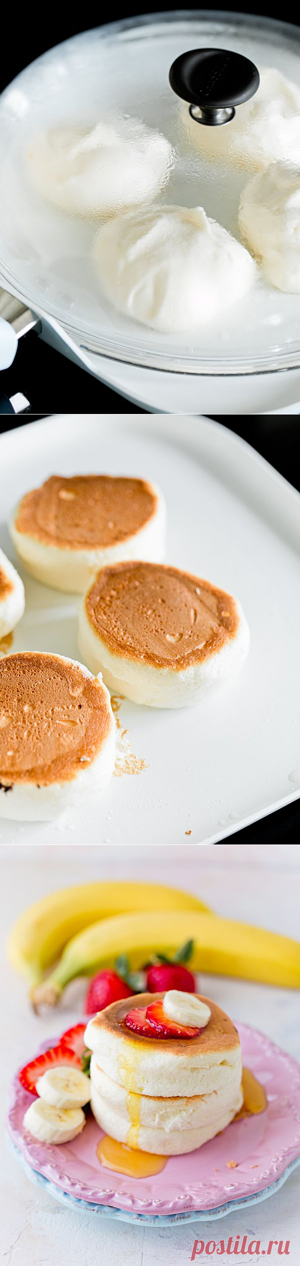 пушистые японские оладьи