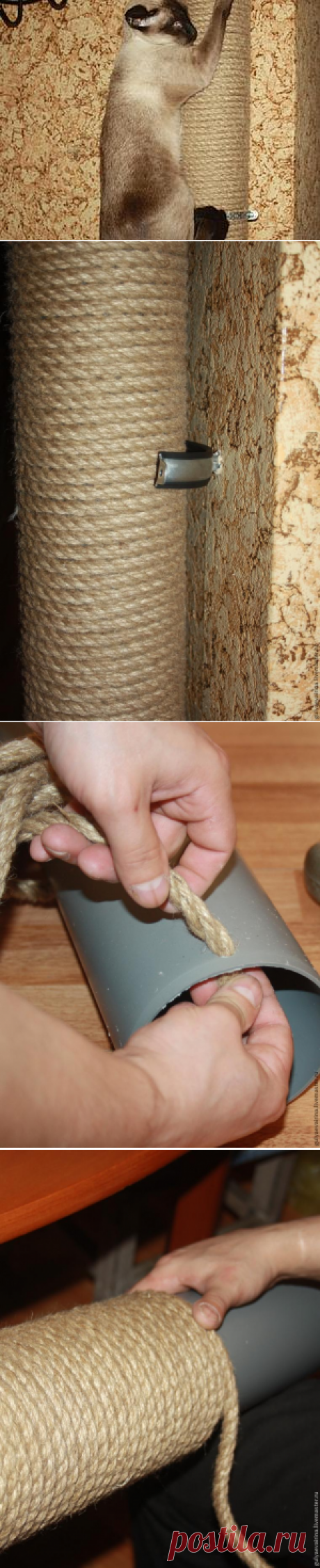 Большая когтеточка своими руками - Ярмарка Мастеров - ручная работа, handmade