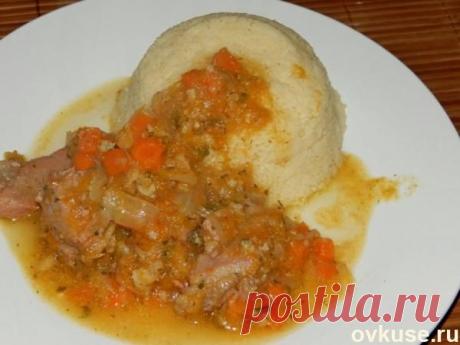 Тажин с тыквой и свиными ребрышками с кускусом (4 порции) - Простые рецепты Овкусе.ру