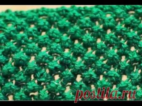 Узор Каракуль  спицами (doodle pattern)