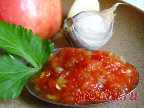 Аджика из кабачков на зиму - пошаговый кулинарный рецепт на Повар.ру