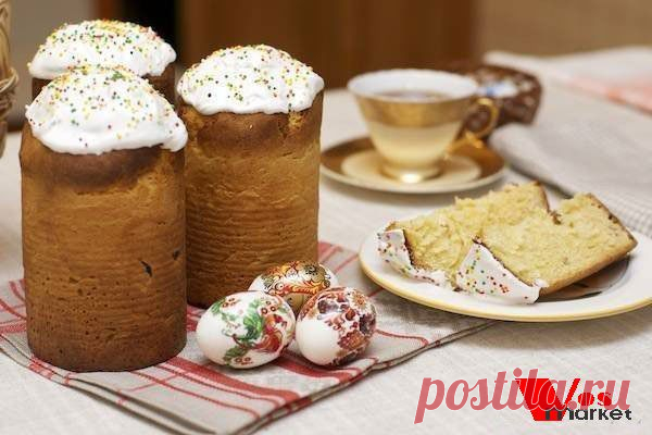 Куличи пасхальные - рецепт выпечки